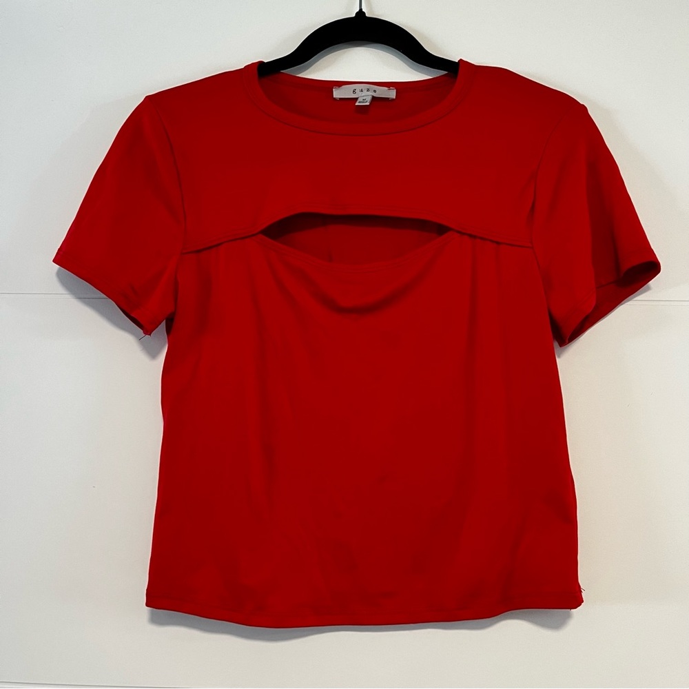 Gaze | Cutout Tee Shirt